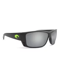COSTA DEL MAR HALFMOON BLK/GRN GREY SILVER 580G