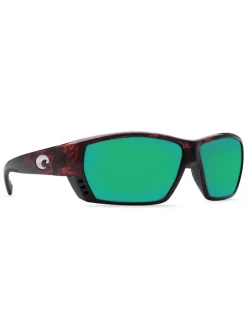 COSTA DEL MAR TUNA ALLEY- TORT FRAME-GREEN 580G