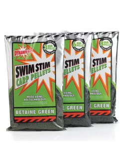 DYNAMITE BAITS SWIM STIM GREEN PELLETS (900 GRAM)